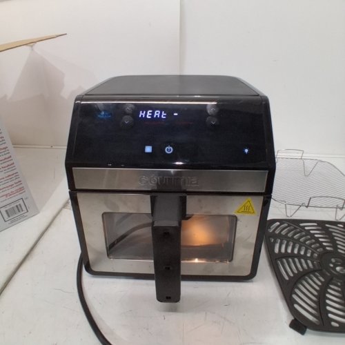 GOURMIA DIGITAL WINDOW AIR FRYER WITH 7 ONE-TOUCH COOKING FUNCTIONS - 8QT - BLACK (MODEL: GAF858/6232432) image 2