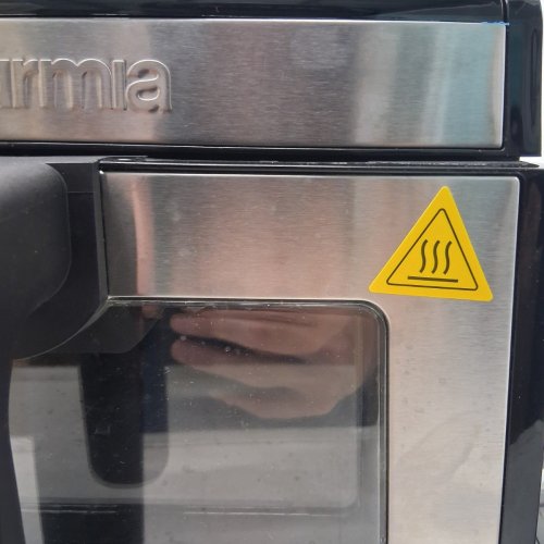 GOURMIA DIGITAL WINDOW AIR FRYER WITH 7 ONE-TOUCH COOKING FUNCTIONS - 8QT - BLACK (MODEL: GAF858/6232432) image 4