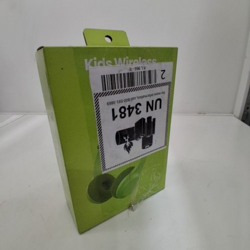 KIDS GEMS ANIMAL FIGURAL WIRELESS HEADPHONES - GREEN - FROGGY image 4