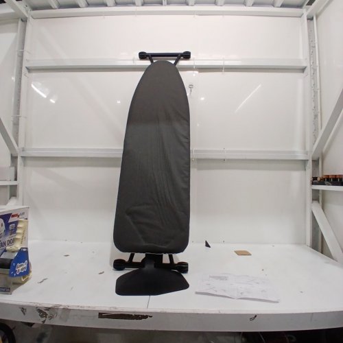 APEXCHASER ADJUSTABLE IRONING BOARD WITH IRON REST - 43" X 13" - BLACK image 2