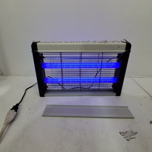ELECTRIC INSECT KILLER - 20W - 16.3"X3"X11" - BLACK / SILVER (MODEL: DL-20W) image 2