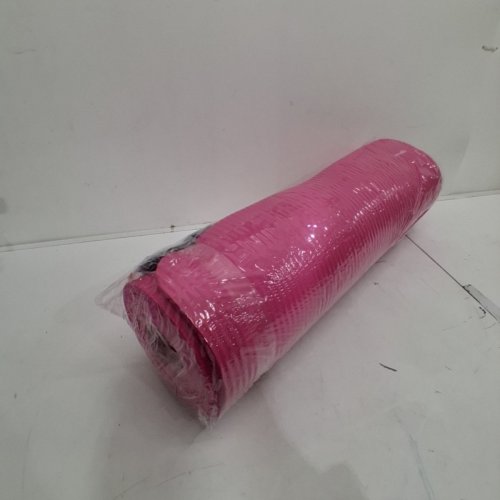 AMAZON BASICS EXTRA THICK YOGA MAT - 74" X 24" X 0.5" - PINK image 2