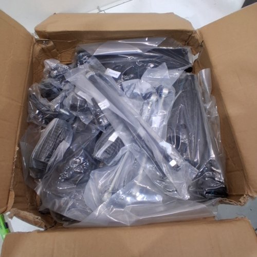 FRONT LOWER CONTROL ARM WITH BUSHING FOR 2003-2008 TOYOTA MATRIX - BLACK (MODEL: TZ6771) image 6