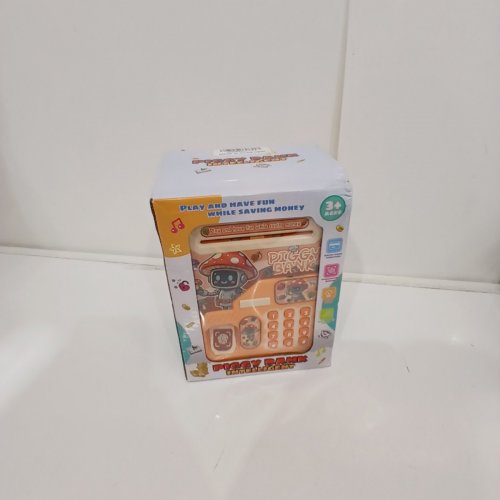 KIDS ELECTRONIC ATM STYLE PIGGY BANK - ORANGE image 2