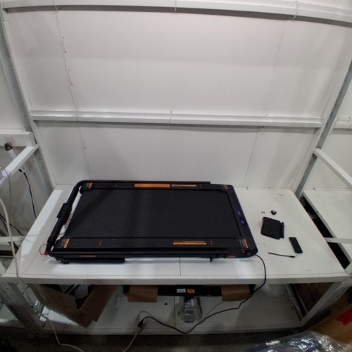SPERAX P3PRO WALKING VIBRATION APP COMPATIBLE TREADMILL WITH REMOTE - 265LBS MAX - BLACK/ORANGE (MODEL: P3 PRO-CA) image 2