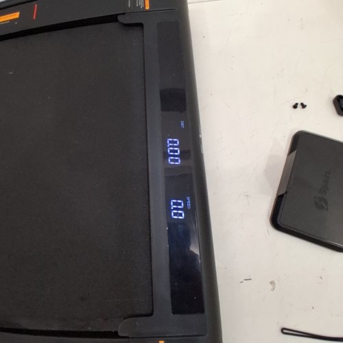 SPERAX P3PRO WALKING VIBRATION APP COMPATIBLE TREADMILL WITH REMOTE - 265LBS MAX - BLACK/ORANGE (MODEL: P3 PRO-CA) image 3