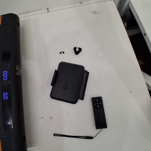 SPERAX P3PRO WALKING VIBRATION APP COMPATIBLE TREADMILL WITH REMOTE - 265LBS MAX - BLACK/ORANGE (MODEL: P3 PRO-CA) image 4