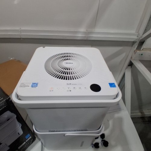 MIDEA CUBE DEHUMIDIFIER ENERGY STAR CERTIFICATED -50 PINT- FOR UP TO 4,500 SQ. FT., SMART CONTROL, COMPATIBLE WITH ALEXA, -WHITE-(MODEL:MAD50S1QWT-A) image 4