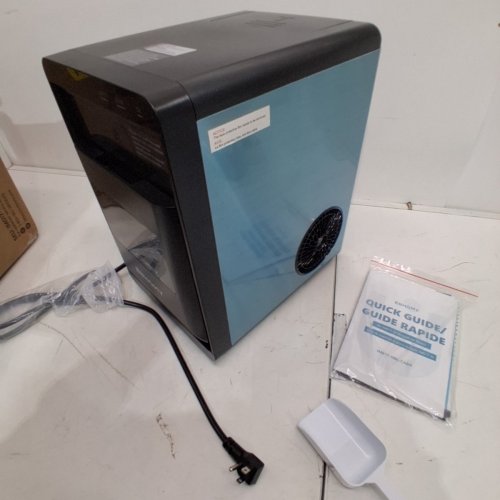 EUHOMY SELF-CLEANING COUNTERTOP NUGGET ICE MAKER - 40 LBS/24H - STAINLESS STEEL (MODEL: IM017-NBL-CAEH) image 4