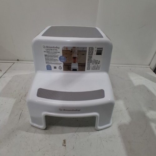 DREAM BABY 2 UP TODDLER STEP STOOL - GREY/WHITE image 3