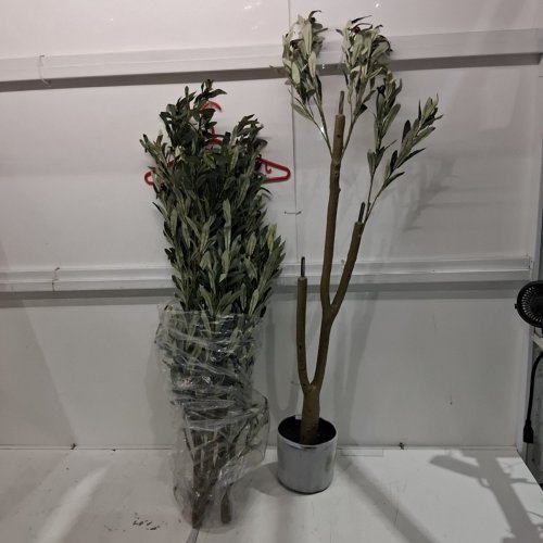 ARTIFICIAL OLIVE TREE 7FT - GREEN image 2