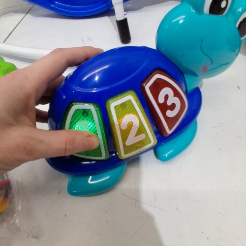 BABY EINSTEIN NEPTUNE'S OCEAN DISCOVERY JUMPER WITH ADJUSTABLE HEIGHT - 15+ MULTI-SENSORY TOYS/ACTIVITIES - 4 LANGUAGES - MULTI-COLOUR (MODEL: 10455) image 4