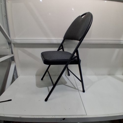 STAR ELITE PADDED FOLDING CHAIR - GREY (MODEL: 1731062) image 2