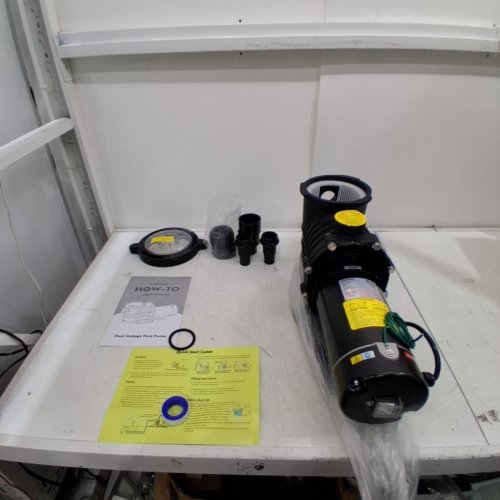 VIVOHOME SELF-PRIMING IN/ABOVE GROUND SWIMMING POOL PUMP - 6800GPH - BLACK (MODEL: HBP1500) image 2