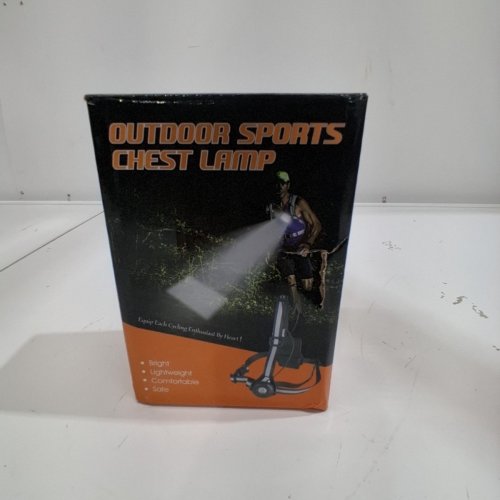 WEST BIKING OUTDOOR SPORTS CHEST MOUNTED LED LIGHT LAMP WITH REAR LIGHT AND 2 MODEDS - 2200MAH BATTERY image 3