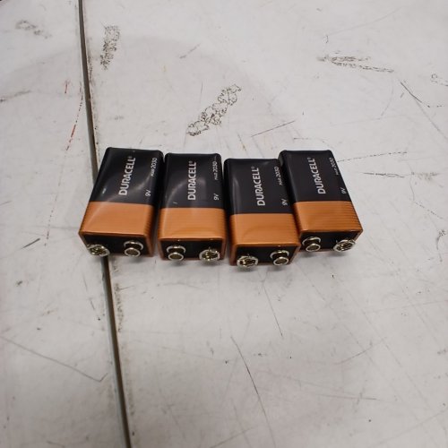 4PK DURACELL COPPERTOP LONG LASTING ALL-PURPOSE ALKALINE BATTERIES - 9 V (MODEL: MN1604TB8) image 3
