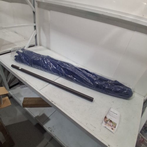 OUTDOOR PATIO UMBRELLA - 9FT - BLUE (MODEL: A012-511-010) image 2