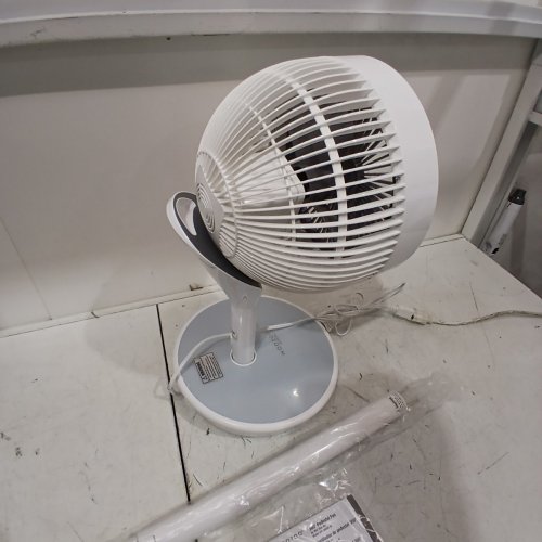 WOOZOO 360° PEDESTAL 12-SPEED AIR CIRCULATOR - ADJUSTABLE HEIGHT 21" TO 40" - WHITE (MODEL: STF-360DC/1747373) image 4