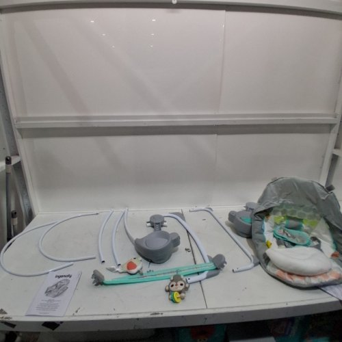 INGENUITY KEEP COZY 3-IN-1 GROW WITH ME VIBRATING BABY BOUNCER SEAT & ROCKER - 6-40LBS - SPRUCE (MODEL: 12637) image 3