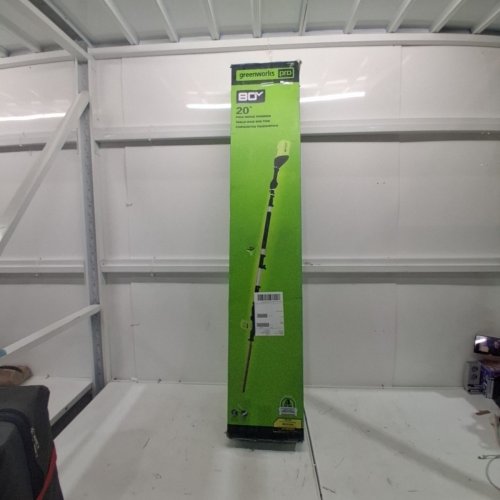 GREENWORKS 80V CORDLESS POLE HEDGE TRIMMER, 20" - TOOL ONLY - GREEN (MODEL: PH80B00) image 5