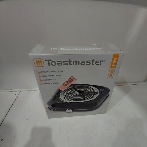TOASTMASTER CORDED ELECTRIC SINGLE BURNER STOVE - BLACK (MODEL: TM-30SBCN) image 3