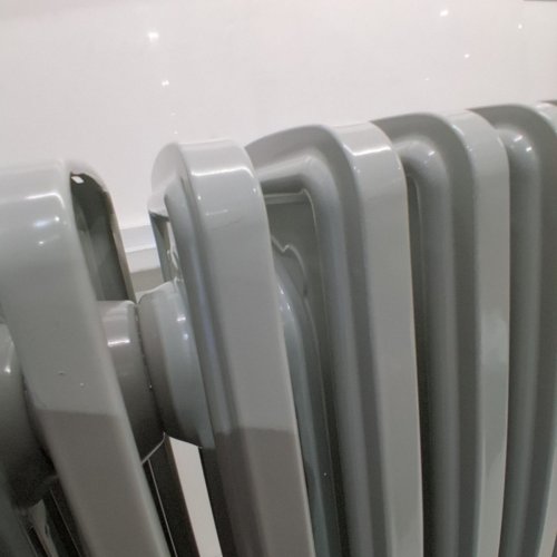 DELONGHI RADIAS OIL FILLED RADIATOR, ECO DIGITAL FULL ROOM RADIANT ELECTRIC SPACE HEATER - LIGHT GREY (MODEL:TRRS0715ECA) image 4
