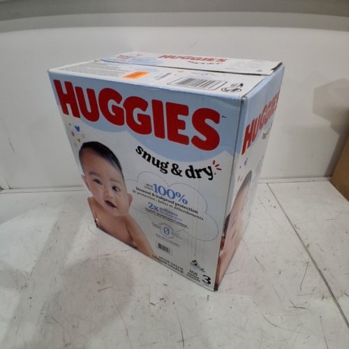 168PK HUGGIES SNUG AND DRY - SIZE 3 (12-18LB) image 2