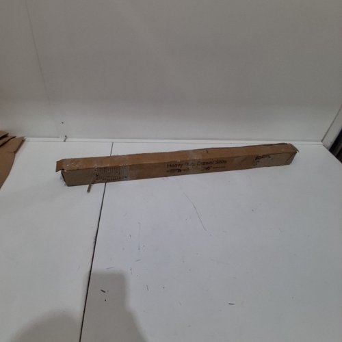 2PK VADANIA HEAVY DUTY FULL EXTENSION BALL BEARING DRAWER SLIDE - 30" - SILVER image 4