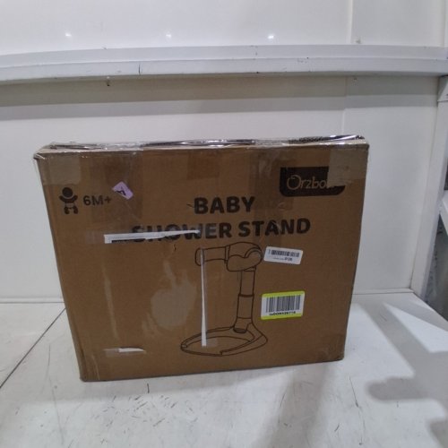 BABY BATHTUB AND SHOWER STAND SUPPORT - GREY/WHITE image 4