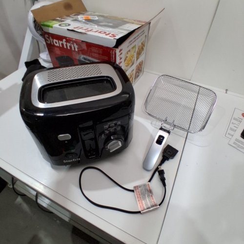 STARFRIT COMPACT DEEP FRYER - 2.5L CAPACITY - BLACK (MODEL: 024611) image 3