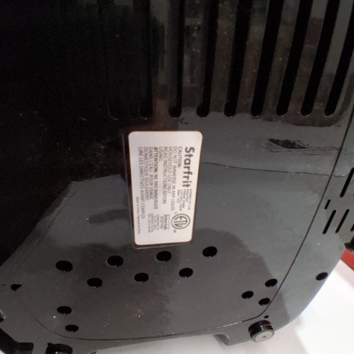 STARFRIT COMPACT DEEP FRYER - 2.5L CAPACITY - BLACK (MODEL: 024611) image 5