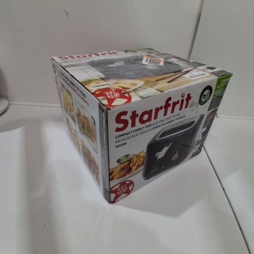 STARFRIT COMPACT DEEP FRYER - 2.5L CAPACITY - BLACK (MODEL: 024611) image 6