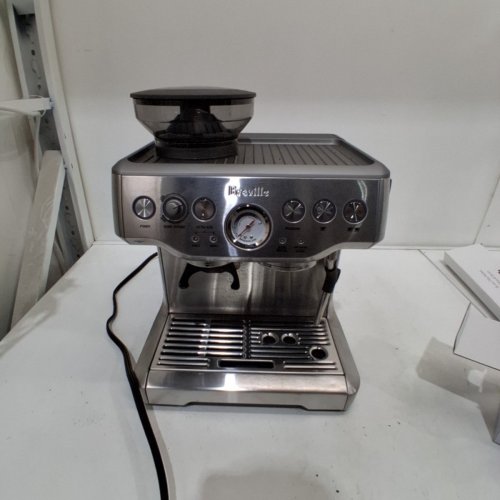 BREVILLE THE BARISTA EXPRESS ESPRESSO MACHINE WITH CONICAL BURR GRINDER & DOSE CONTROL - BRUSHED STAINLESS STEEL (MODEL: BES870XL/E) image 3