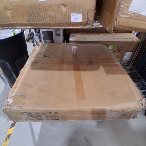 L SHAPED COMPUTER OFFICE DESK - BLACK/BROWN (MODEL:C115157215) image 4