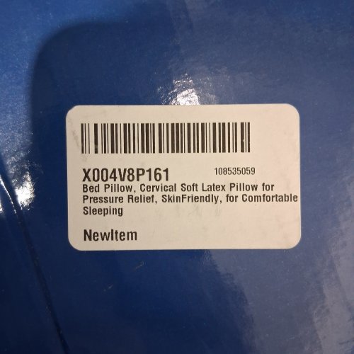 HILTON GARDEN CERVICAL SOFT LATEX BED PILLOW - WHITE image 7