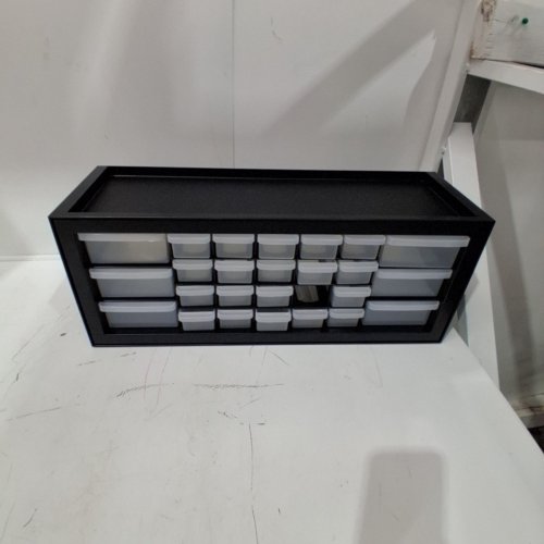 IRIS USA 26 DRAWER PLASTIC HARDWARE CABINET - BLACK (MODEL: DPC-26) image 2