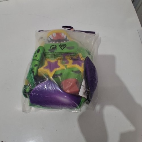 3PC BOYS FIVE NIGHTS AT FREDDY'S MONTGOMERY GATOR COSTUME - MEDIUM 8/10 - GREEN/YELLOW image 2