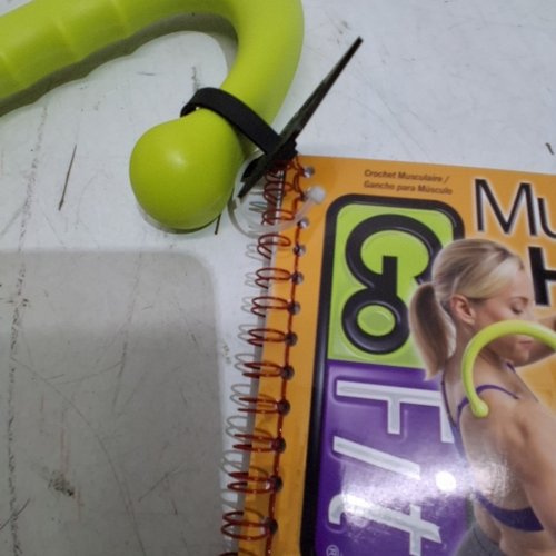 GOFIT DEEP TISSUE MUSCLE MASSAGE HOOK TOOL TRIGGER POINT 13" -LIME GREEN image 3