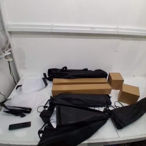2PK MOUNTDOG SOFTBOX LIGHTING KIT WITH DIMMABLE LED LIGHTS image 2