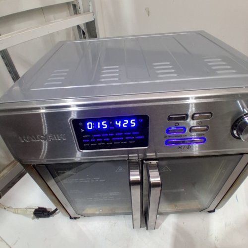 KALORIK DIGITAL MAXX EXTRA LARGE 9-IN-1 AIR FRYER OVEN WITH ACCESSORIES - 26QT - STAINLESS STEEL (MODEL: AFO250AD2) image 2