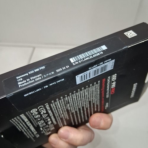 SAMSUNG 990 PRO SSD 1TB PCIE 4.0 M.2 INTERNAL SOLID STATE HARD DRIVE (MODEL: ‎MZ-V9P1T0B/AM) image 2