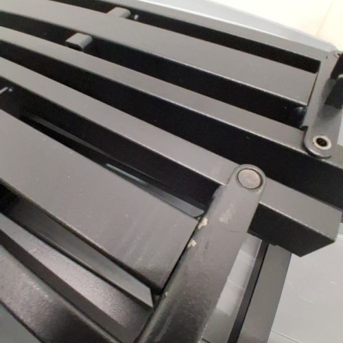BOX SPRING HEAVY DUTY METAL BED FOUNDATION - FULL SIZE - BLACK (MODEL: YTT-BS08-F) image 4