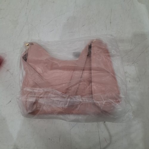 2PC WOMAN'S FASHION CASUAL SHOULDER BAG WITH WALLET - PINK image 2