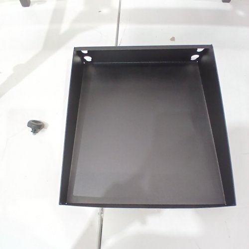 BLACKSTONE ADJUSTABLE GRIDDLE TABLE STAND FOR BLACKSTONE 17" / 22" TABLETOP GRILL - 42" X 18" X 29" - BLACK image 4