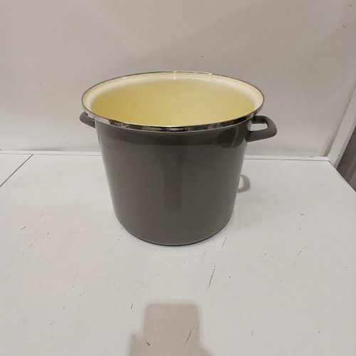 STARFRIT CARBON STEEL STOCKPOT WITH GLASS LID- 15L (16QT) - GREY image 2