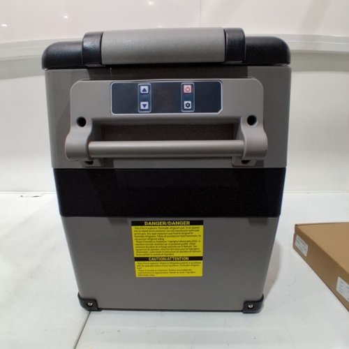 EUHOMY PORTABLE ELECTRIC COOLER WITH CAR PLUG - 47QT - GREY/BLACK (MODEL: ‎CF001-45GR-CAEH) image 7