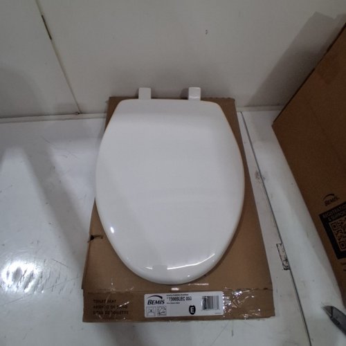 BEMIS 7300SLEC 000 TOILET SEAT - SLOW CLOSE AND REMOVES EASY FOR CLEANING, ELONGATED, WHITE image 3