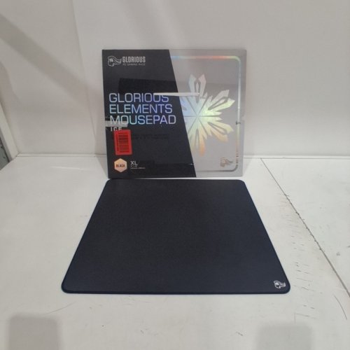 GLORIOUS ELEMENTS GAMING MOUSEPAD - 15" X 17" - BLACK image 2