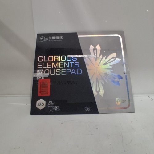 GLORIOUS ELEMENTS GAMING MOUSEPAD - 15" X 17" - BLACK image 3