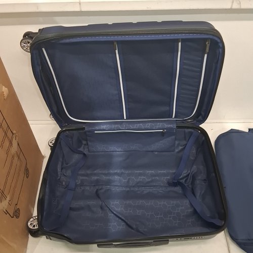 SHOWKOO HARDSIDE LUGGAGE WITH TSA LOCK - 28" - BLUE (MODEL: JY-A016B) image 5
